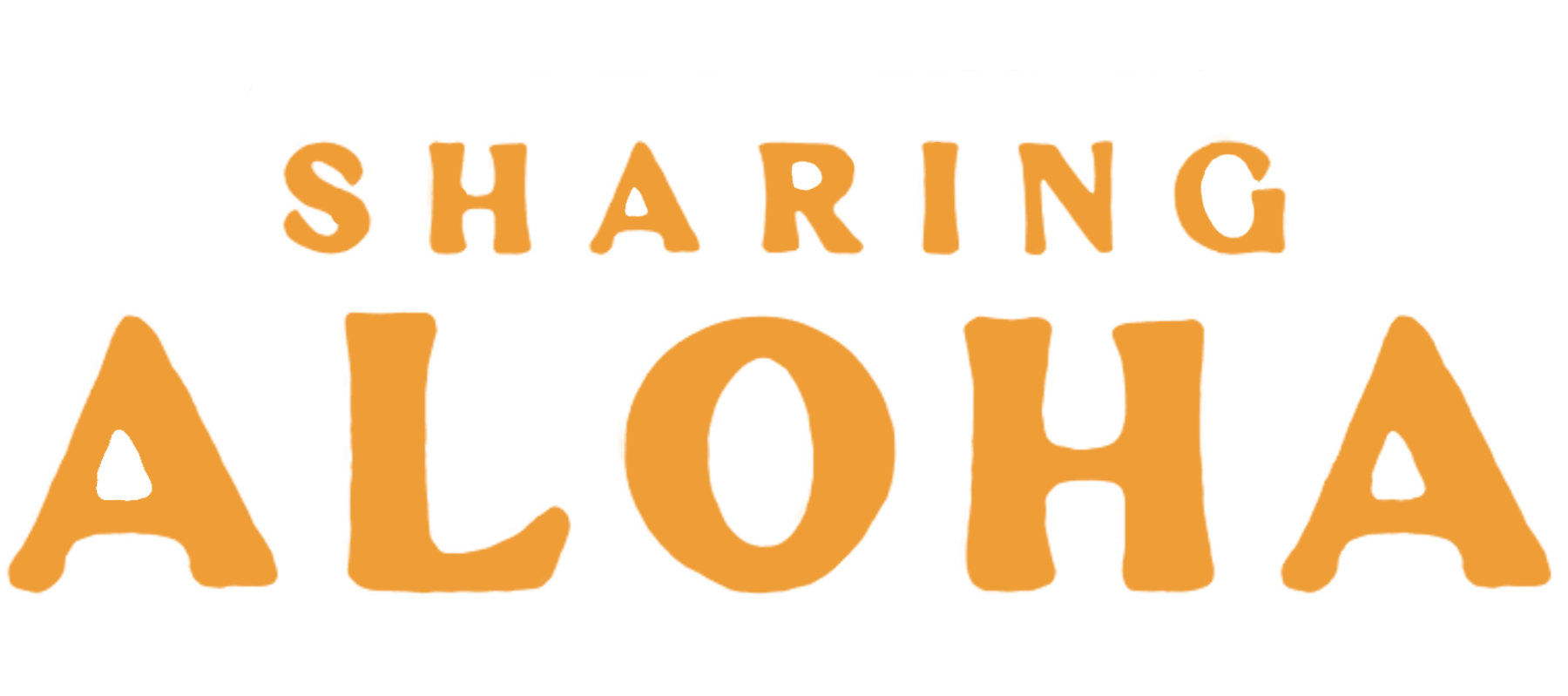 Sharing Aloha Logo Orange